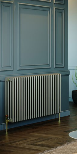roma horizontal steel column radiator.