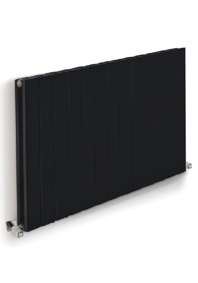 magenta flat horizontal black radiator