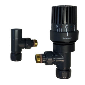 Italian Luxury TRV Valve Set Slate Gloss