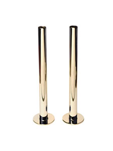 Tail and Floor Plate Kit Polished Brass