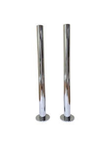 Tail and Floor Plate Kit Chrome